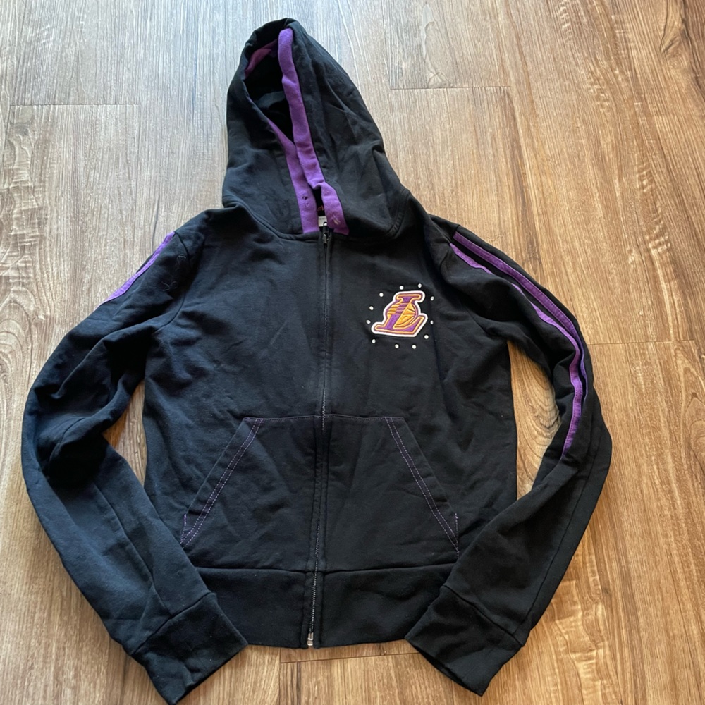 Lakers female zip jacket. Size: Small